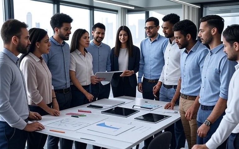 Alignez les objectifs, les rôles et les attentes dès les premières étapes. Notre méthode favorise la collaboration, la transparence et la cohérence stratégique. Avancez ensemble avec une feuille de route partagée et des résultats mesurables.