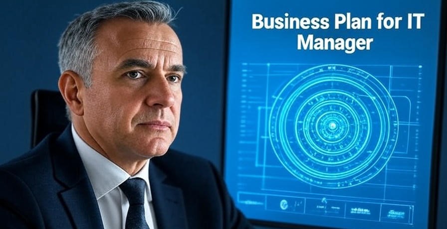 Cybersécurité renforcée pour entreprises de services : pilotez vos risques avec un Business Plan IT structuré et conforme aux normes.