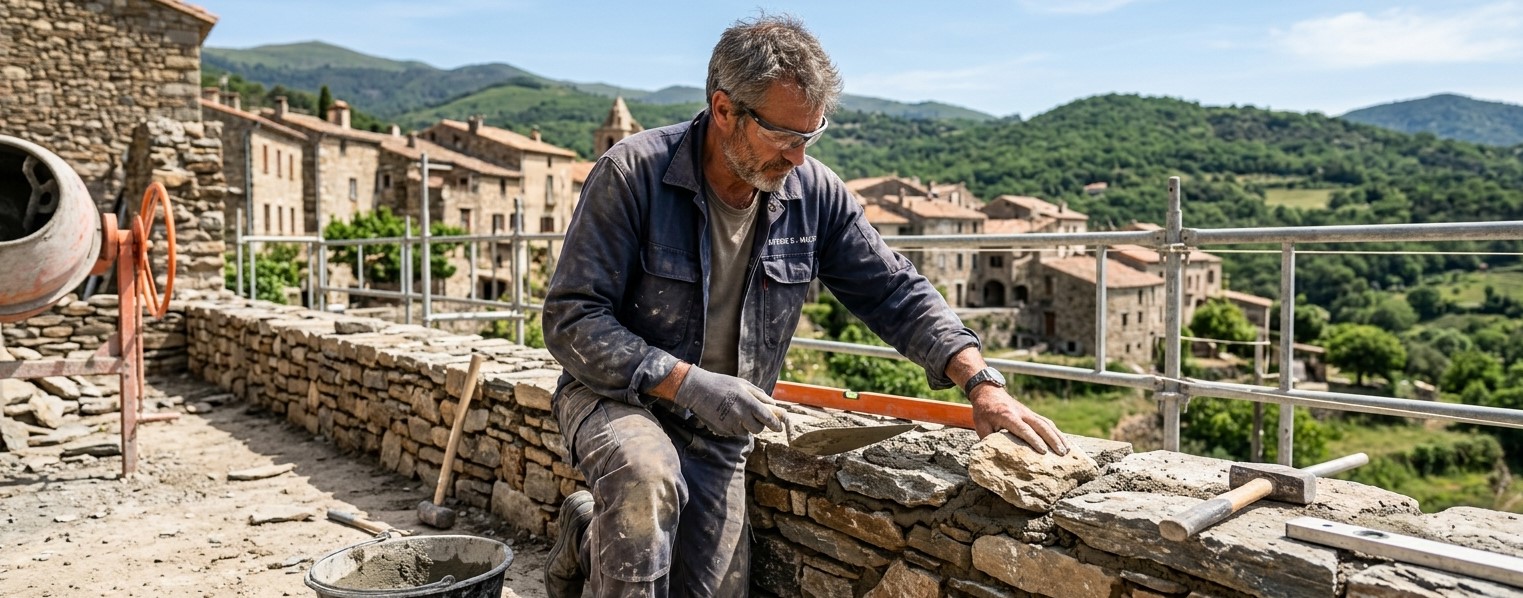Comptabilité artisan maçon Maureillas-Las-Illas Céret.
