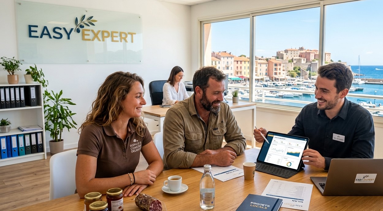 Expert-comptable Easy Expert à Porto-Vecchio proposant des services adaptés aux TPE et PME locales