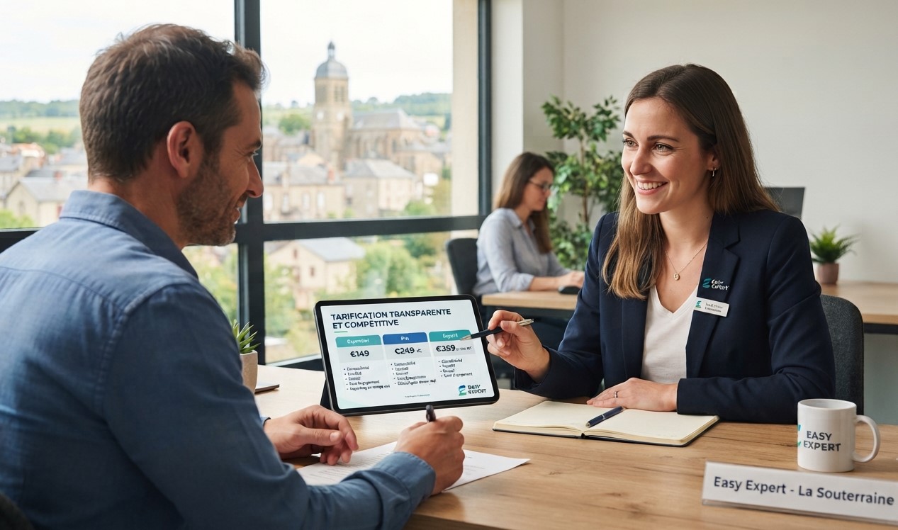 Expert-comptable Easy Expert à La Souterraine : tarification transparente et compétitive