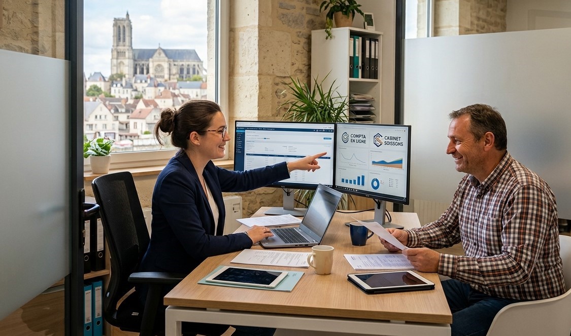 Expert-comptable Easy Expert à Soissons : comptabilité en ligne et proximité