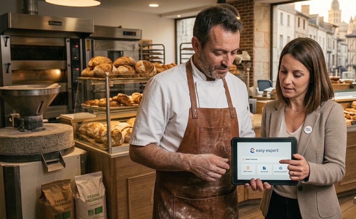 Cabinet Easy Expert Périgueux : expert-comptable pour la dématérialisation des artisans.