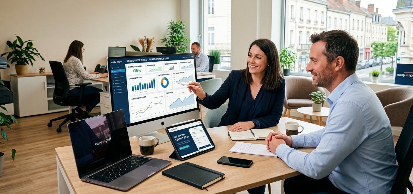 Expert comptable Easy Expert Montluçon : avantages comptabilité modernisée
