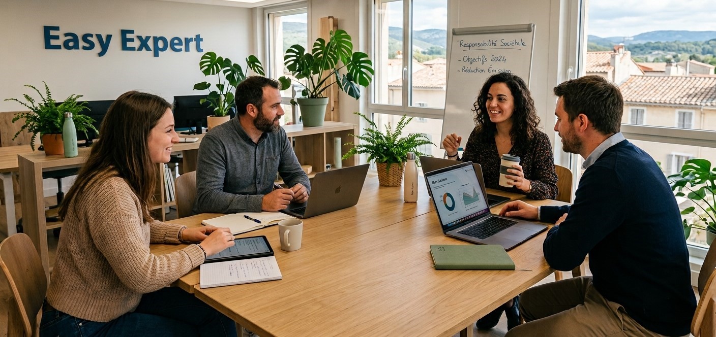 Expert-comptable Easyexpert Manosque : engagement en développement durable responsable.