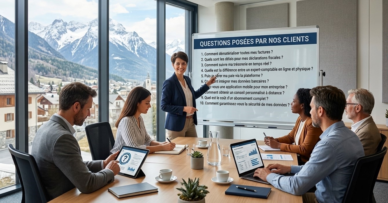 Foire aux questions sur l'expertise comptable en ligne à Briançon
