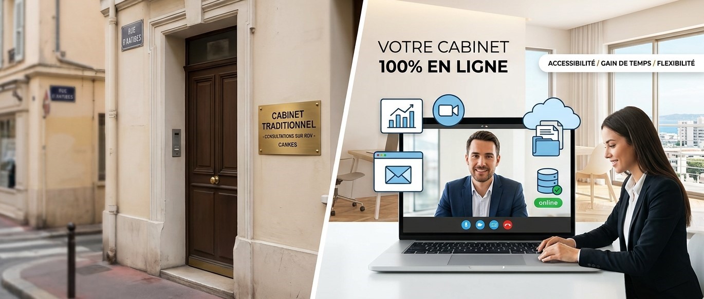 Cabinet expert-comptable en ligne Easy Expert vs traditionnel à Cannes