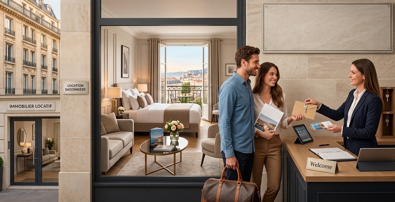 Immobilier locatif conciergerie et location saisonnière haut de gamme